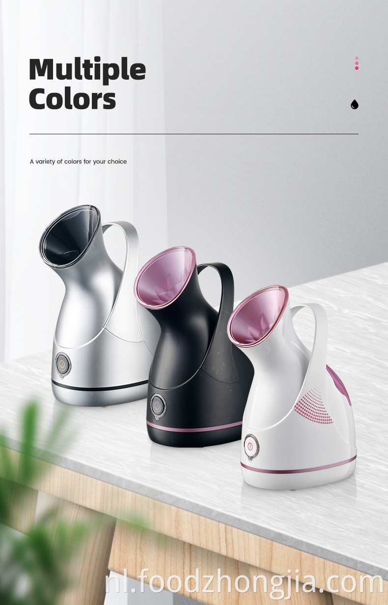 Professionele mini elektrisch huis hete mist nano spray spa sauna stoomboot voor gezichtsbehandeling